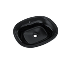 TOTO LT483#51 Maris 17-5/8" X 14-9/16" Oval Undermount Bathroom Sink - Ebony