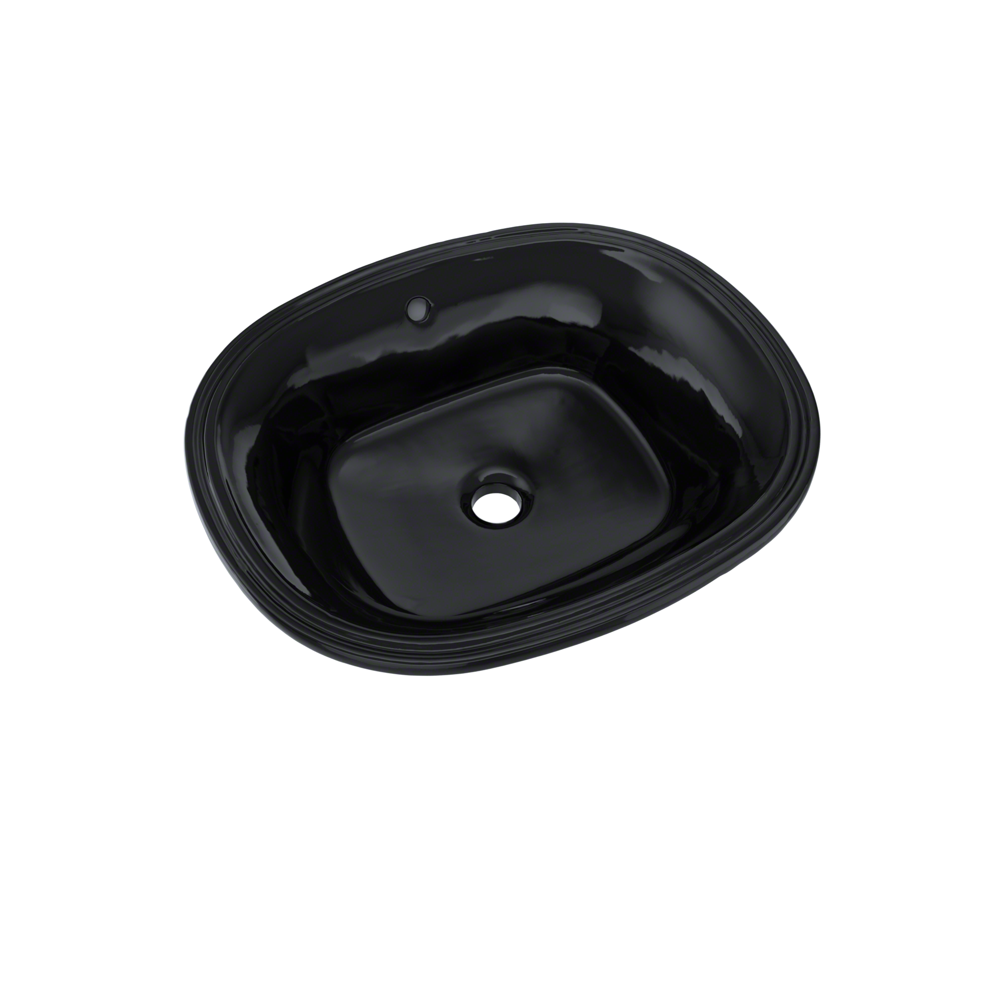TOTO LT483#51 Maris 17-5/8" X 14-9/16" Oval Undermount Bathroom Sink - Ebony