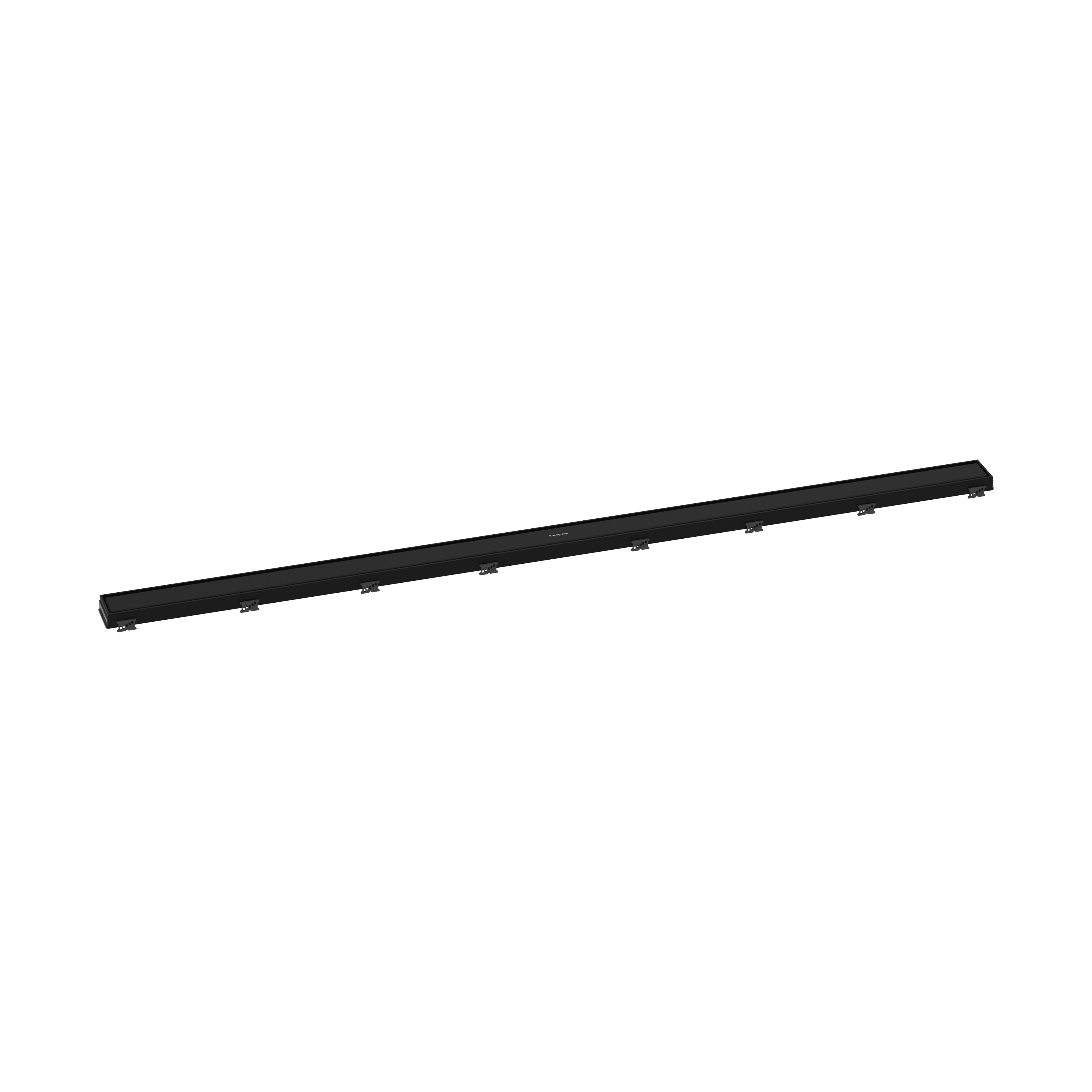 HANSGROHE 56127671 RainDrain Match Trim Zero/ Tile 59 1/8" with Height Adjustable Frame - Matte Black
