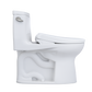 TOTO MW6044736CEFG#01 WASHLET+ UltraMax II One-Piece Elongated 1.28 GPF Toilet and WASHLET+ S7A Contemporary Bidet Seat , Cotton White