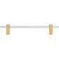 JEFFREY ALEXANDER 578-160BG Spencer 160 mm Center-to-Center Bar Pull - Brushed Gold