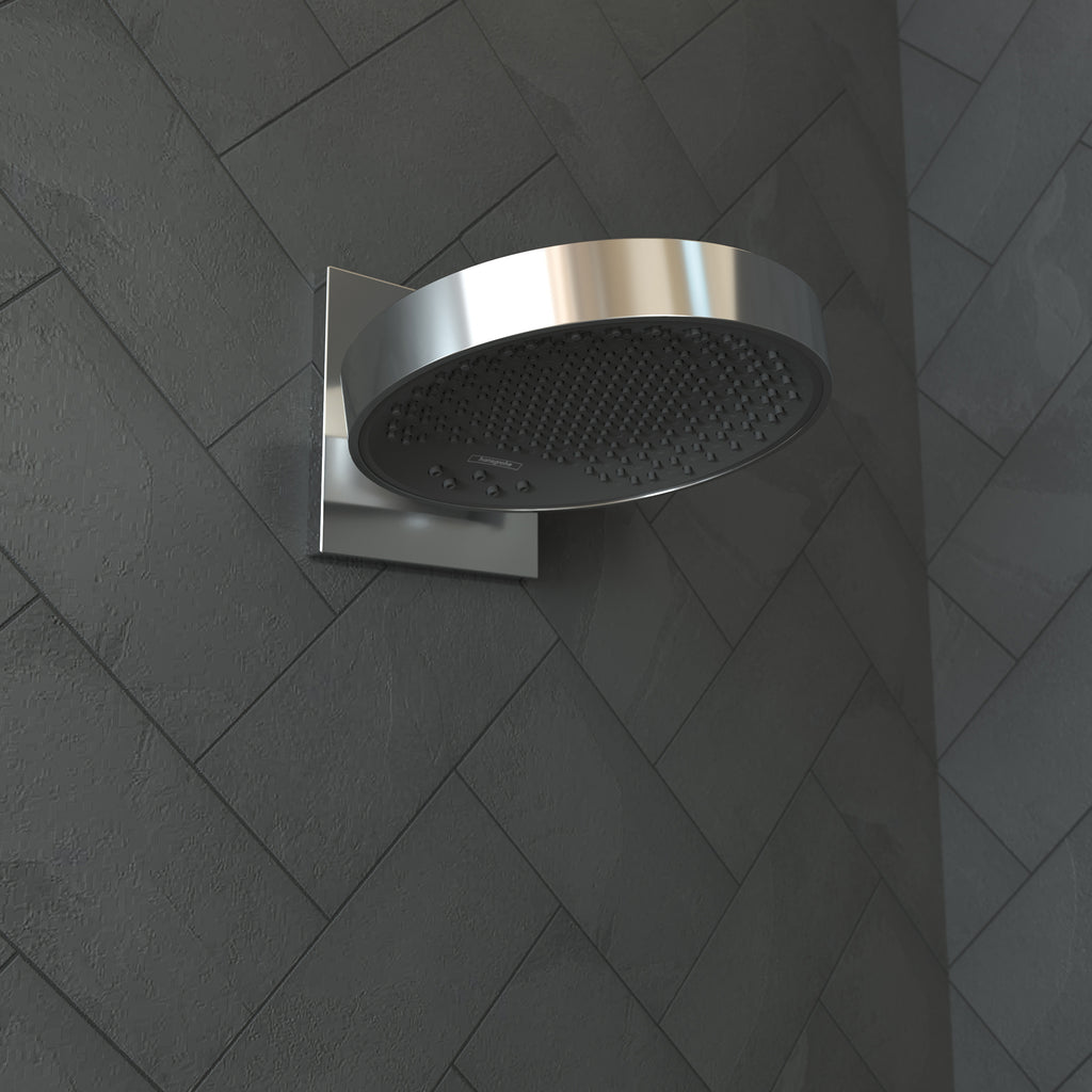 HANSGROHE 26235001 Rainfinity Showerhead 250 3-Jet with Wall Connector Trim, 1.75 GPM - Chrome