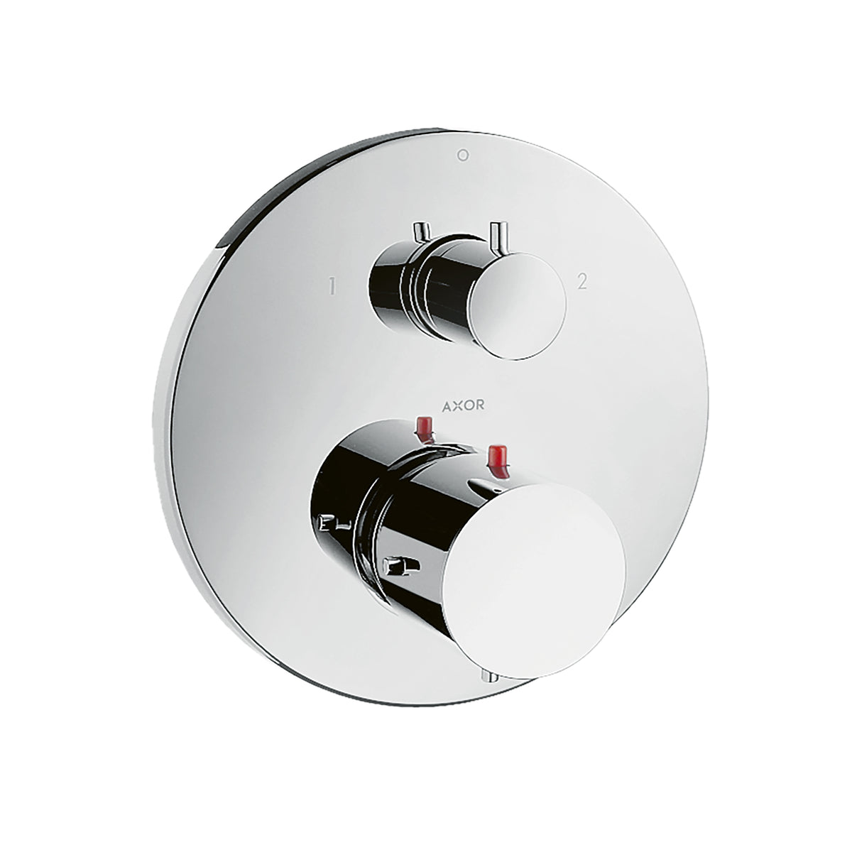 AXOR 10720001 Starck Thermostatic Trim with Volume Control and Diverter - Chrome