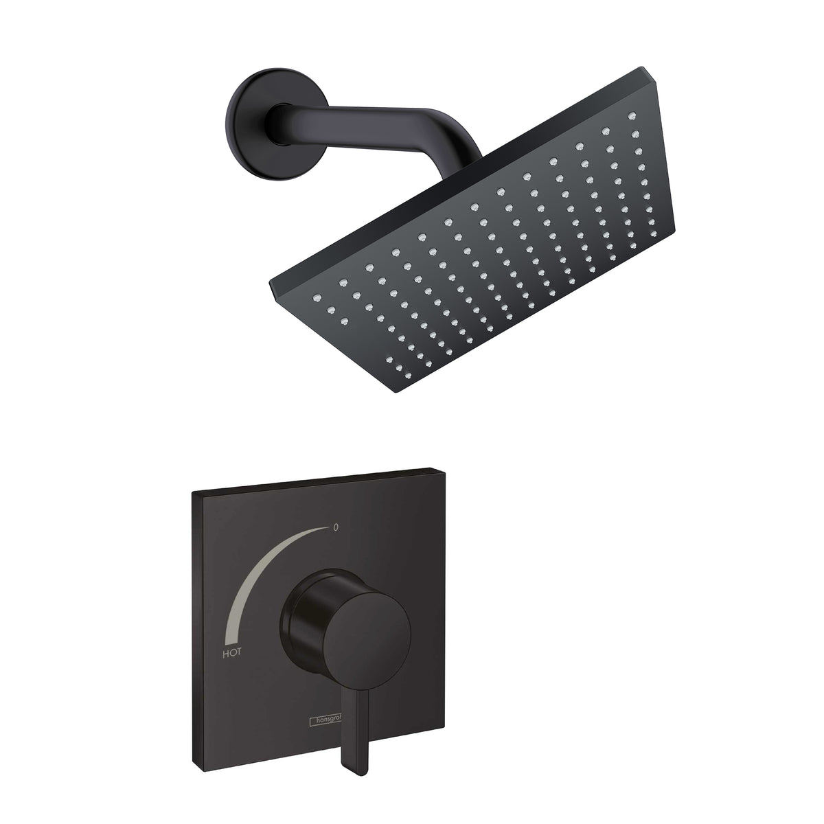 HANSGROHE 04960670 Vernis Blend Pressure Balance Shower Set, 1.5 GPM - Matte Black