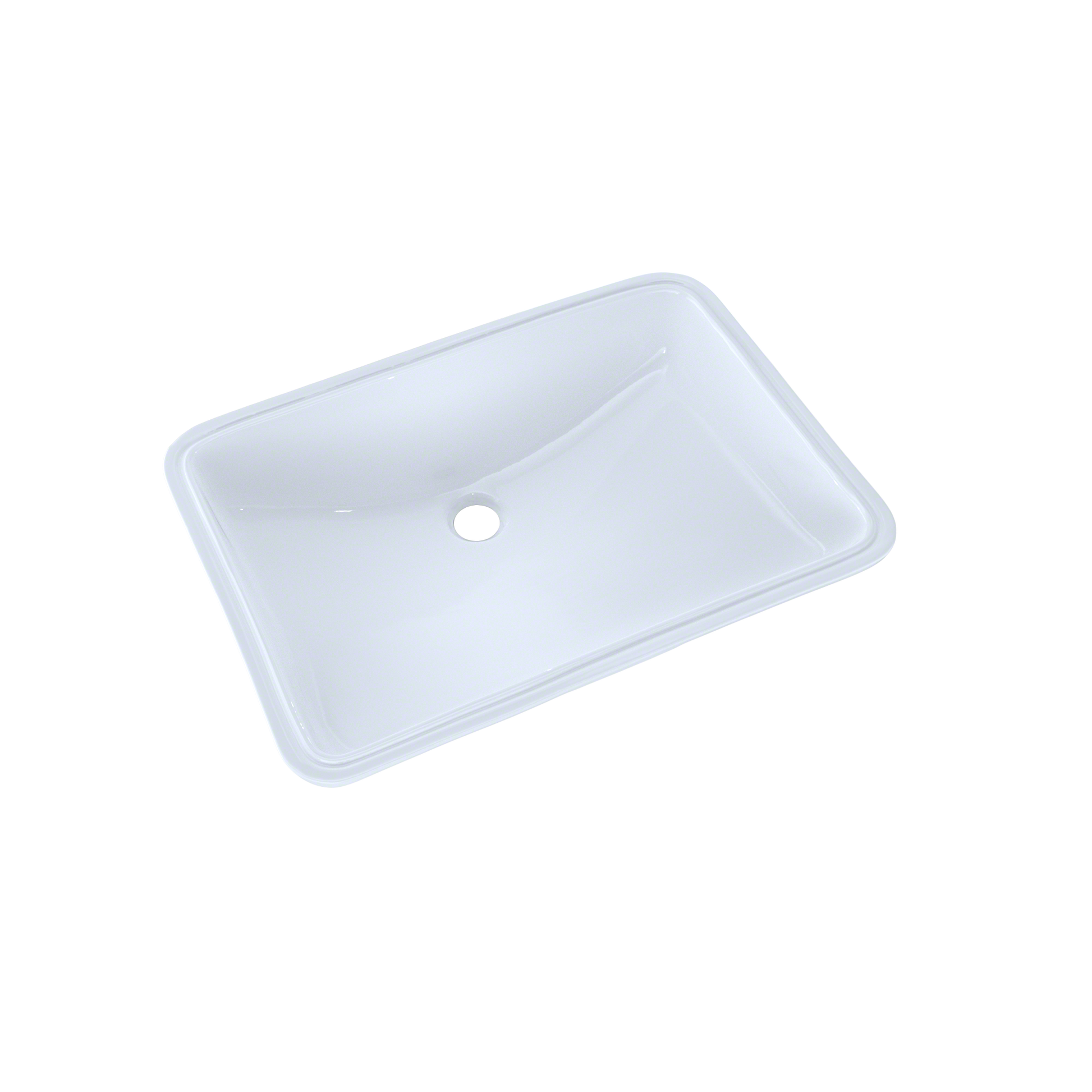 TOTO LT540G#01 21-1/4" X 14-3/8" Large Rectangular Undermount Bathroom Sink With Cefiontect - Cotton White