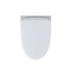 TOTO CWT4284726CMFG#MS Washlet+ Ep Wall-Hung Elongated Toilet With S7 Contemporary Bidet Seat And Duofit In-Wall 0.9 And 1.28 Gpf Dual-Flush Tank System - Matte Silver