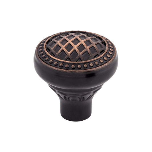 TOP KNOBS TK173TB Trevi 1 5/16" Diameter Round Knob - Tuscan Bronze