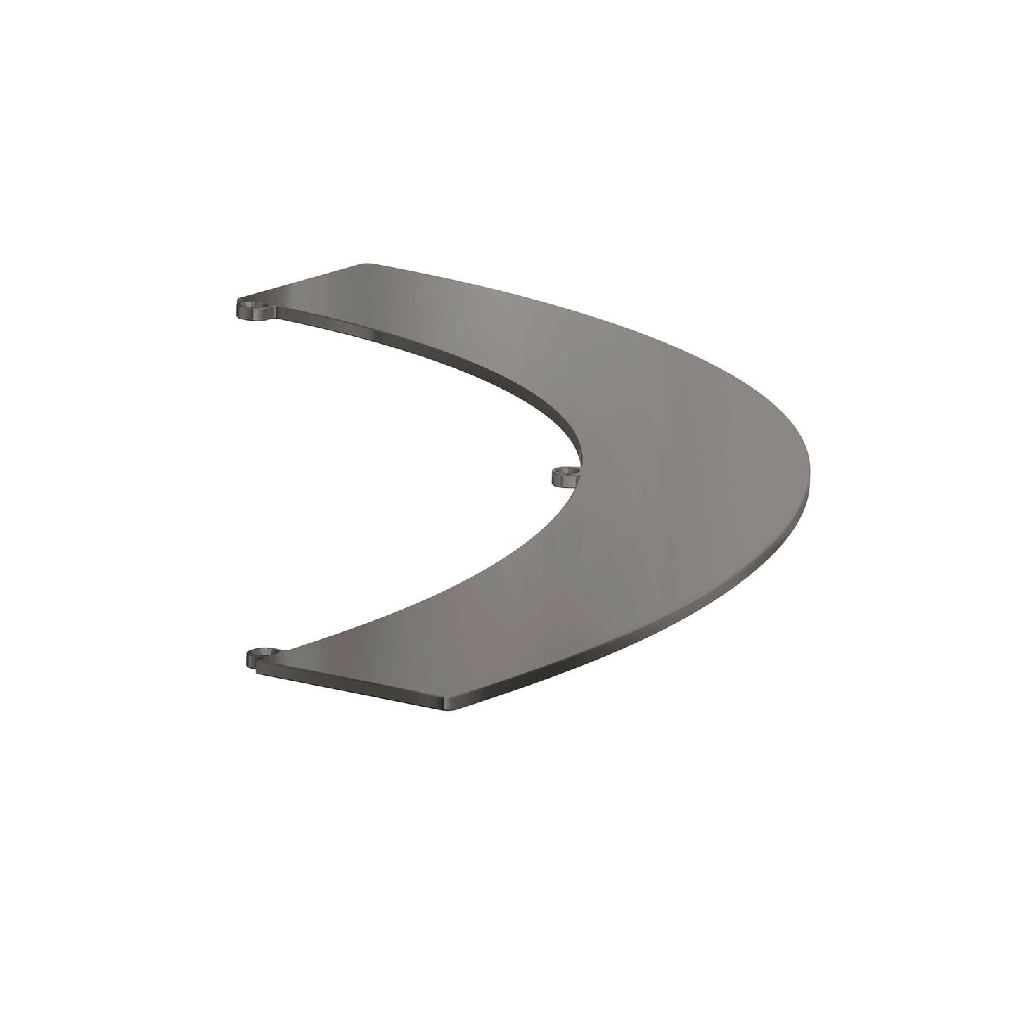 AXOR Suite Tubs Shelf in Polished Black Chrome