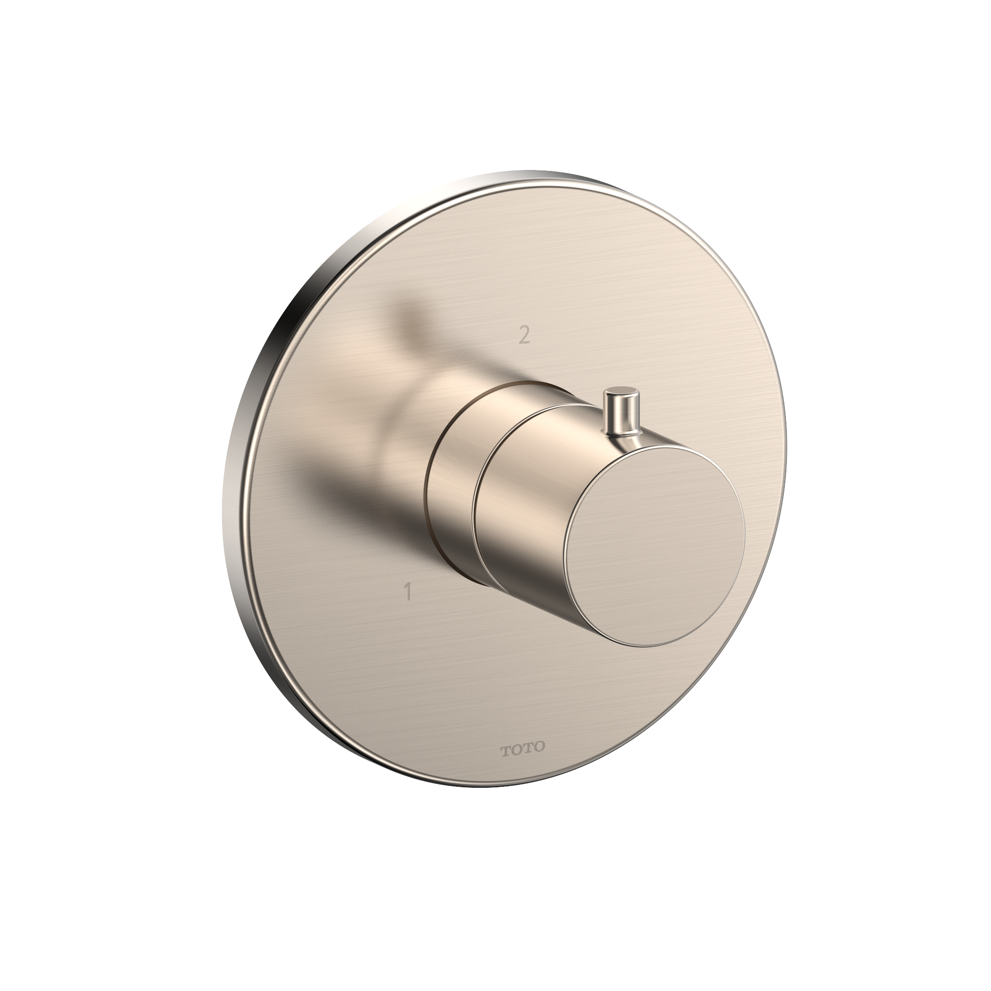 TOTO TBV01103U#BN Round Two-Way Diverter Shower Trim - Brushed Nickel