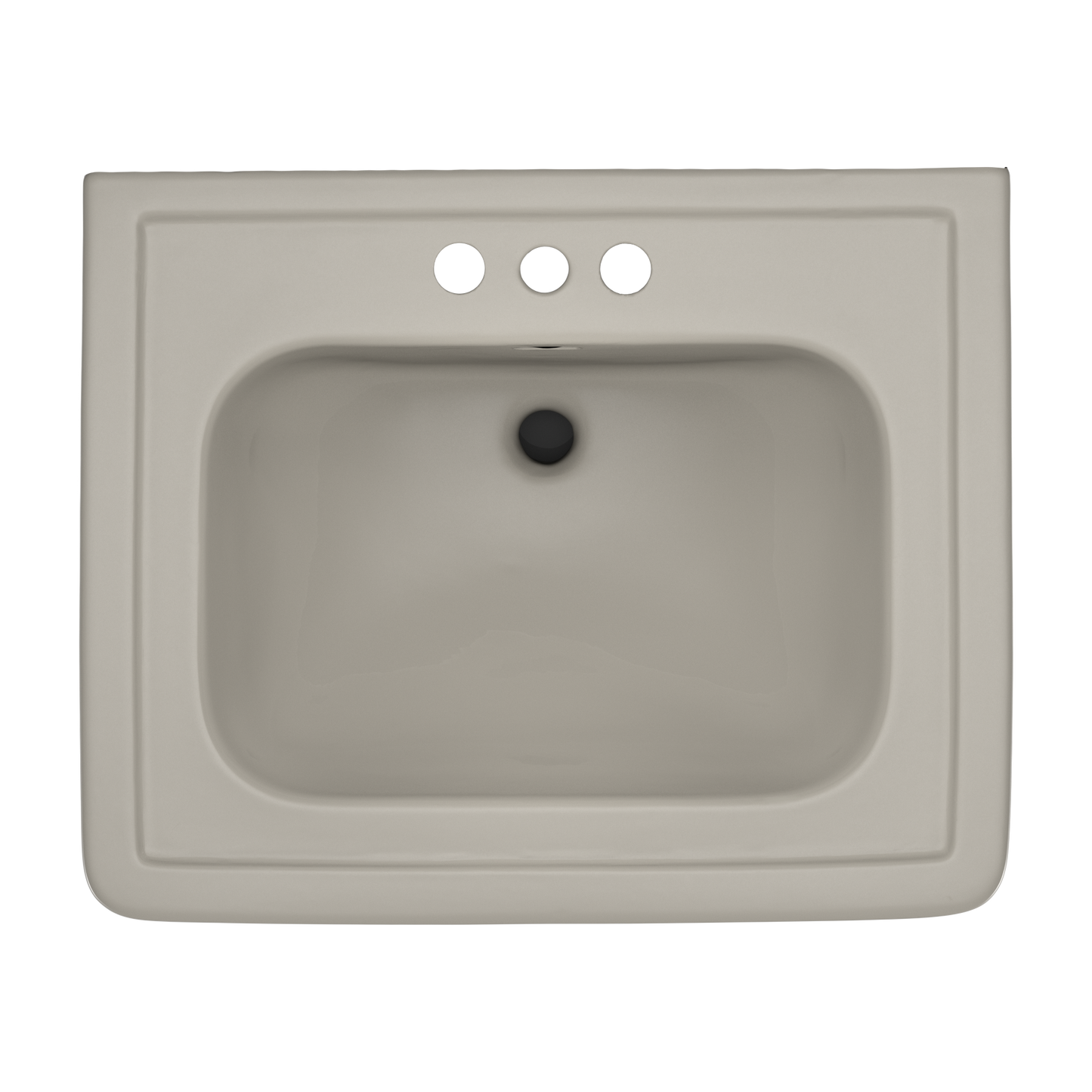 TOTO LPT530.4N#03 Promenade 27-1/2" X 22-1/4" Rectangular Pedestal Bathroom Sink For 4 Inch Center Faucets - Bone