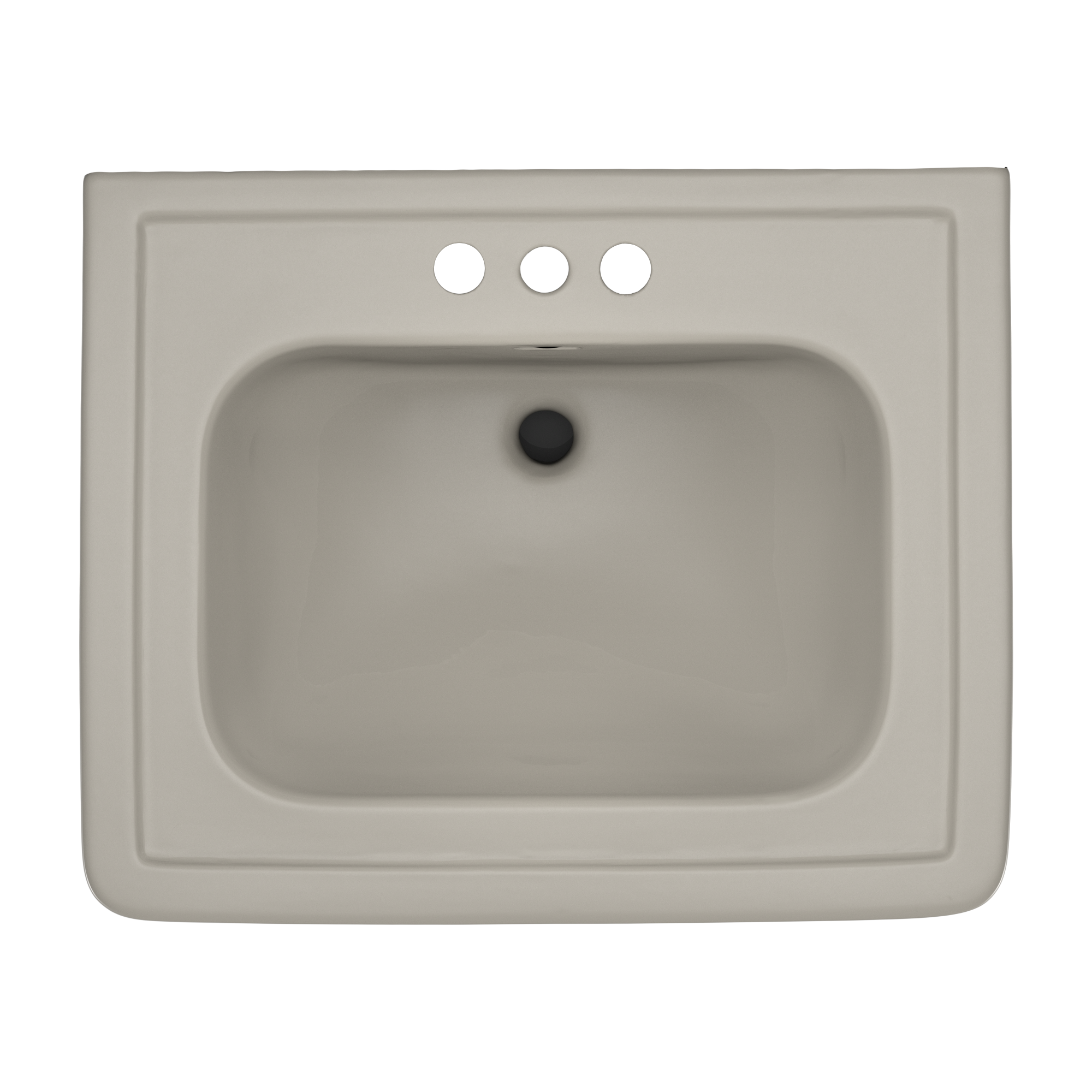 TOTO LPT530.4N#03 Promenade 27-1/2" X 22-1/4" Rectangular Pedestal Bathroom Sink For 4 Inch Center Faucets - Bone