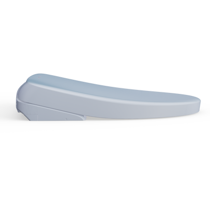 TOTO SW4726AT40#01 Washlet+ S7 Electronic Bidet Toilet Seat With Ewater+ Bowl And Wand Cleaning And Contemporary Lid - Cotton White