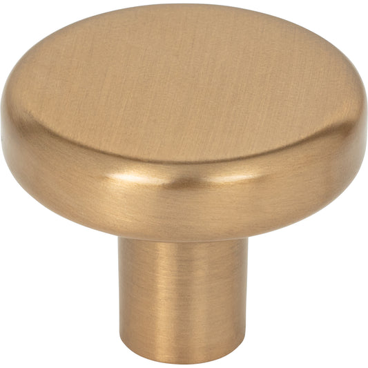 ELEMENTS 105SBZ Gibson 1-1/4" Diameter Mushroom Knob - Satin Bronze