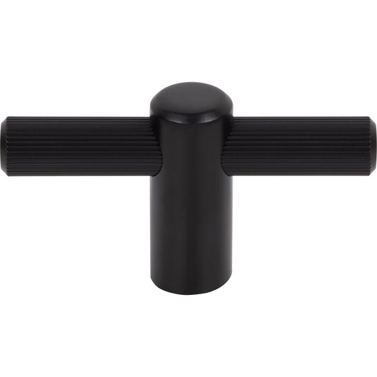 TOP KNOBS TK3251BLK Dempsey 2 1/2" Length Bar Knob - Flat Black