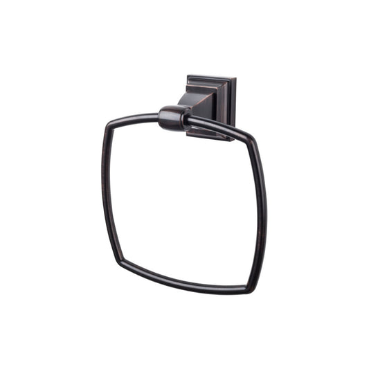 TOP KNOBS STK5TB TOP BATH (R) Stratton Bath  Towel Ring , Tuscan Bronze