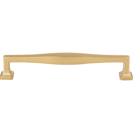 ATLAS A205-WB Kate 6 5/16" Center to Center Bar Pull - Warm Brass