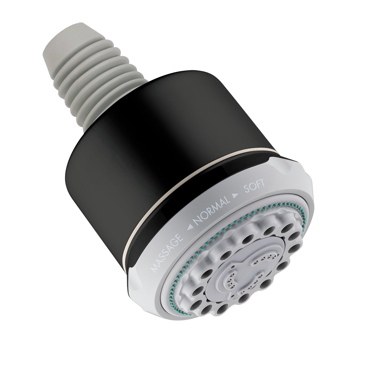 HANSGROHE 28496671 Clubmaster Showerhead 3-Jet, 2.5 GPM - Matte Black