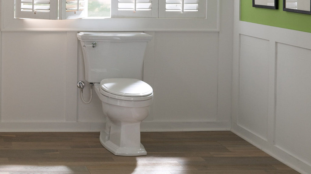 TOTO CST784EF#01 Eco Clayton Two-Piece Elongated 1.28 GPF Universal Height Toilet , Cotton White