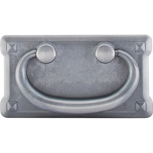 TOP KNOBS M233 Mission 3" Center to Center Novelty Pull , Pewter Light