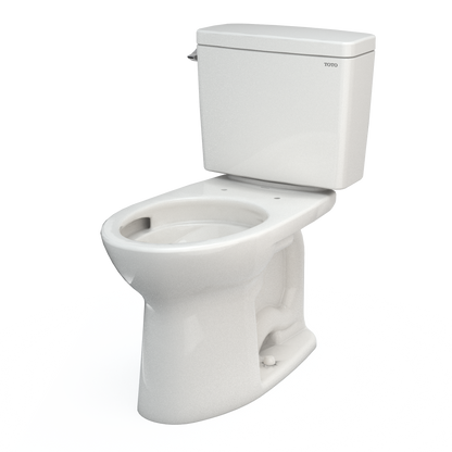 TOTO CST776CEG#11 Drake Two-Piece Elongated 1.28 Gpf Tornado Flush Toilet With Cefiontect - Colonial White