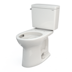 TOTO CST776CSFG#11 Drake  Two-Piece Elongated 1.6 Gpf Universal Height Tornado Flush Toilet With Cefiontect - Colonial White