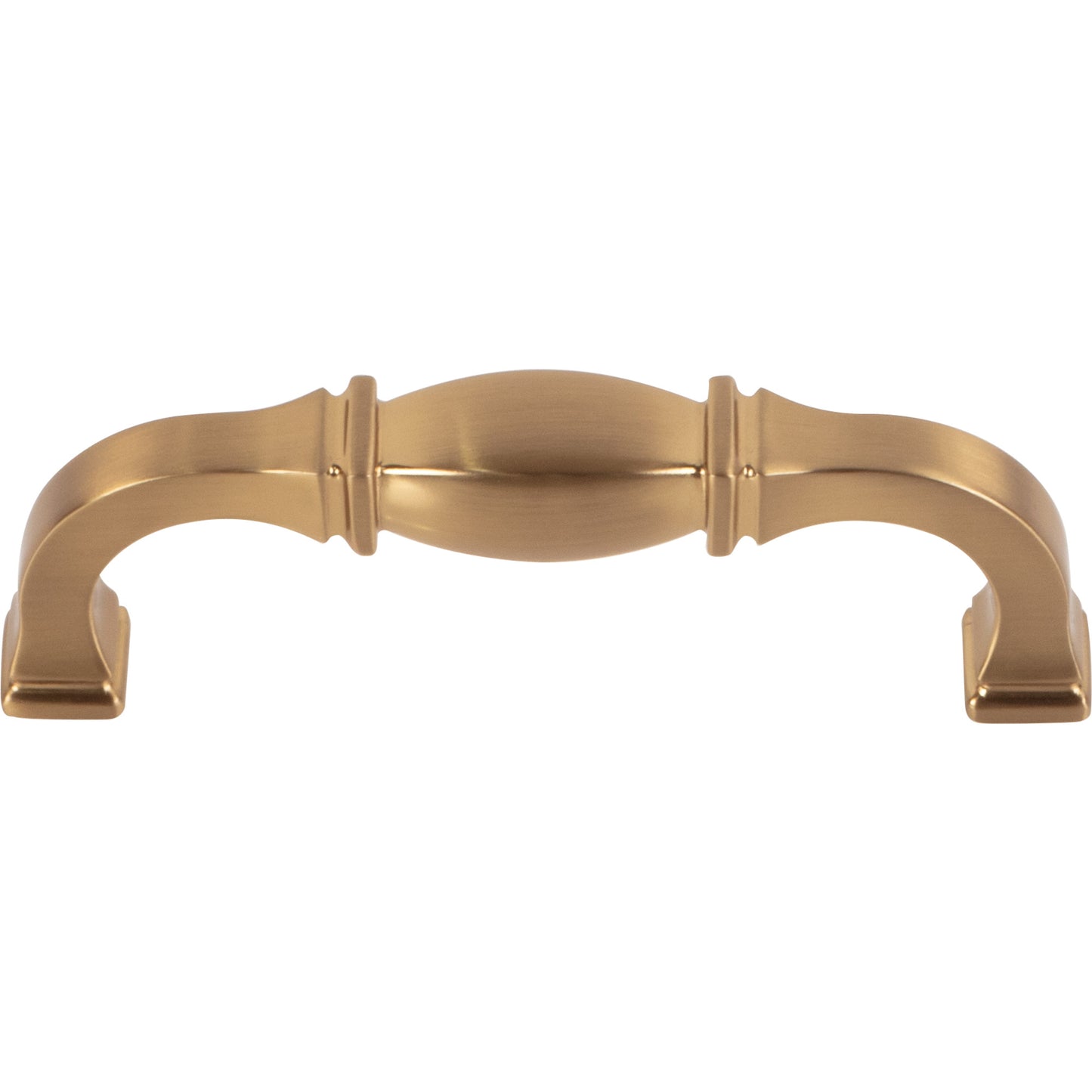 JEFFREY ALEXANDER 278-96SBZ Audrey 96 mm Center-to-Center Bar Pull - Satin Bronze