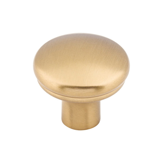 TOP KNOBS TK3050HB Julian 1 1/4" Length Mushroom Knob , Honey Bronze