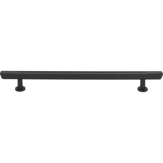 ATLAS 417-BL Tiki Hut 7 9/16" Center to Center Bar Pull , Matte Black