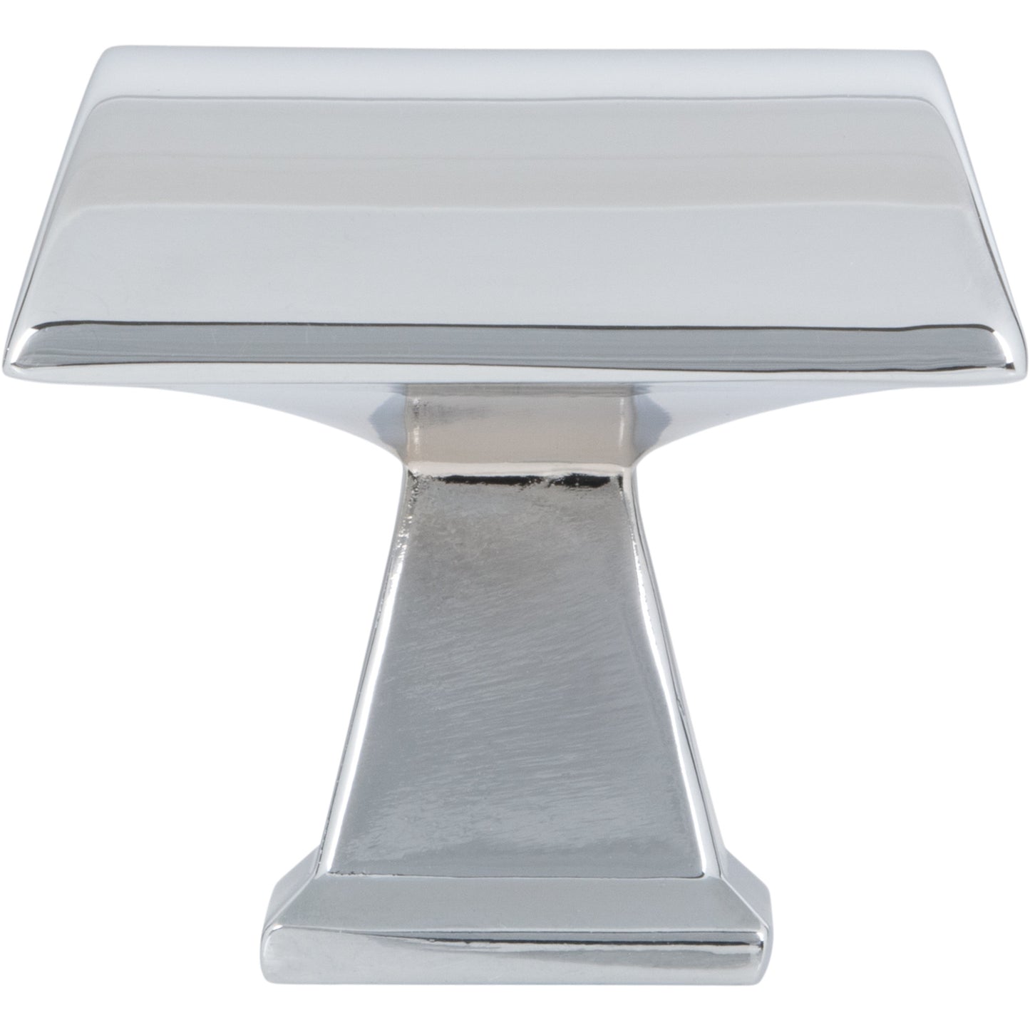 JEFFREY ALEXANDER 944PC Roman 1-1/4" Length Square Knob - Polished Chrome