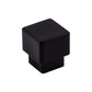 TOP KNOBS TK32BLK Tapered 1" Length Square Knob - Flat Black