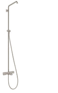 HANSGROHE 26068821 Croma E Showerpipe with Tub Filler without Shower Components - Brushed Nickel
