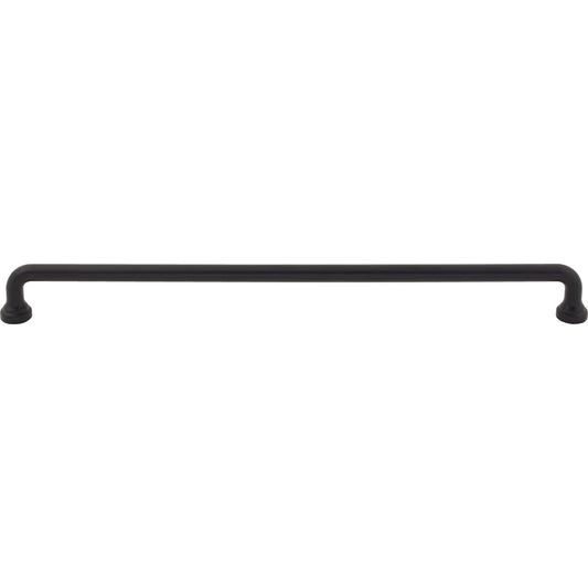 ATLAS A645-BL Malin 12" Center to Center Bar Pull - Matte Black