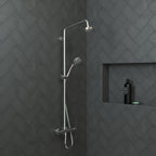 HANSGROHE 04070000 Croma 100 Classic Showerhead 3-Jet, 2.5 GPM - Chrome