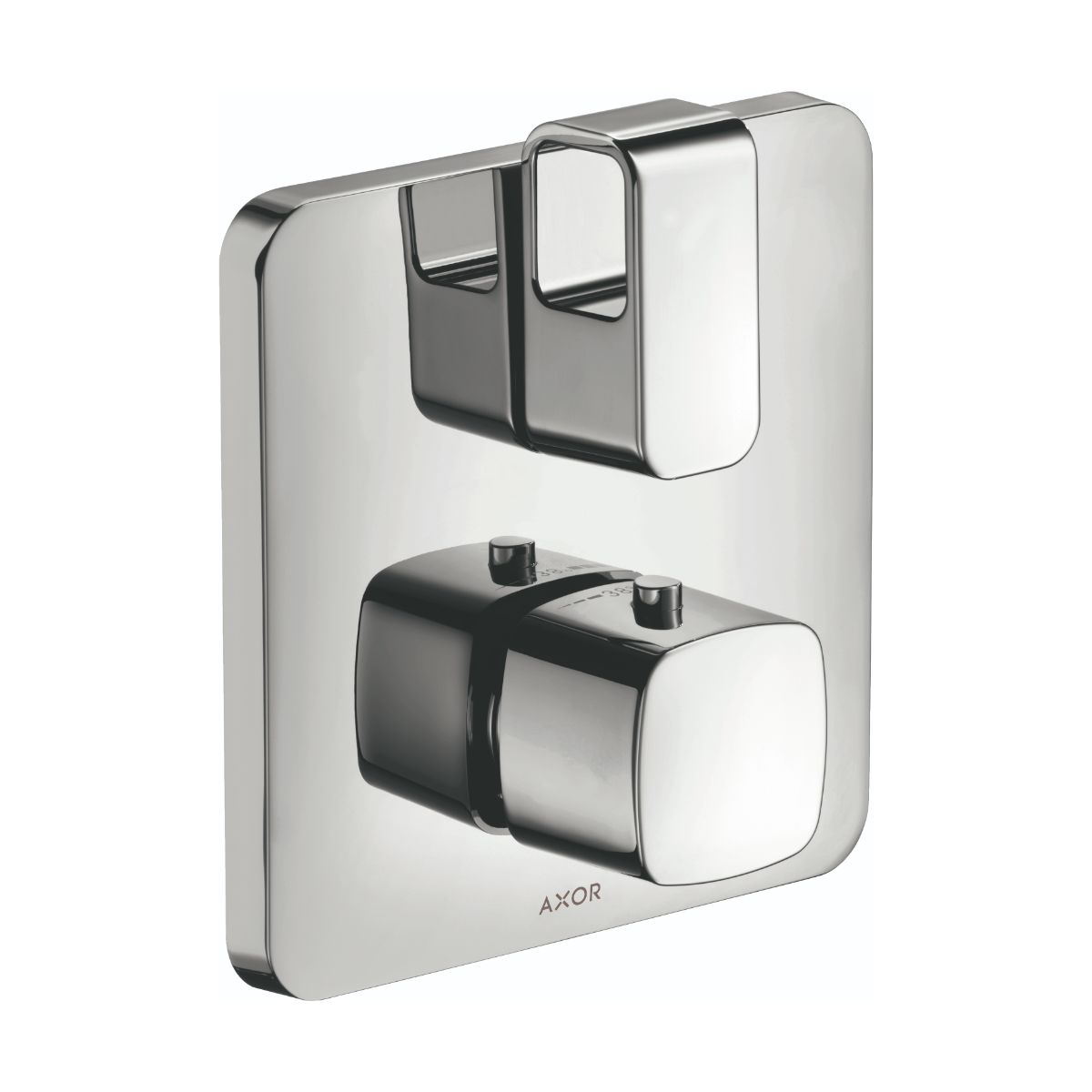 AXOR 11733001 Urquiola Thermostatic Trim with Volume Control and Diverter - Chrome