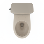 TOTO CST775CSFG#03 Drake Two-Piece Round 1.6 Gpf Universal Height Tornado Flush Toilet With Cefiontect - Bone