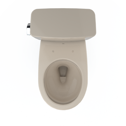 TOTO CST775CSFG#03 Drake Two-Piece Round 1.6 Gpf Universal Height Tornado Flush Toilet With Cefiontect - Bone