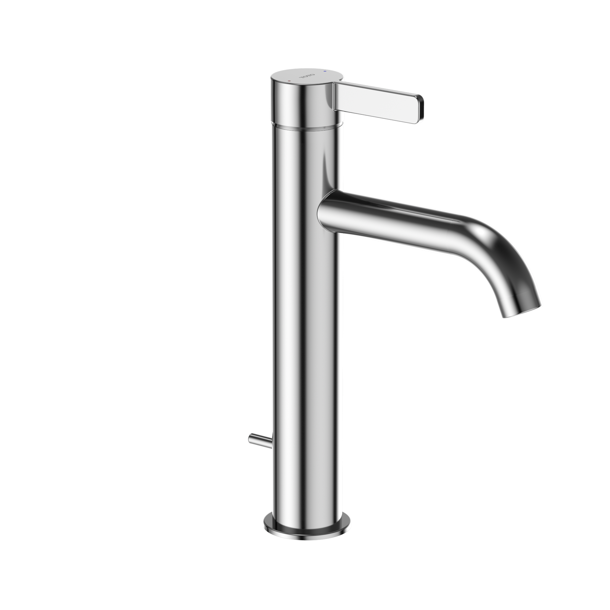 TOTO TLG11303U#CP Gf 1.2 Gpm Single Handle Semi-Vessel Bathroom Sink Faucet With Comfort Glide Technology - Polished Chrome