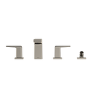 TOTO TBG10202U#PN Gb Two-Handle Deck-Mount Roman Tub Filler Trim With Handshower - Polished Nickel