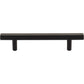 JEFFREY ALEXANDER 845-96MB Dominique 96 mm Center-to-Center Bar Pull - Matte Black