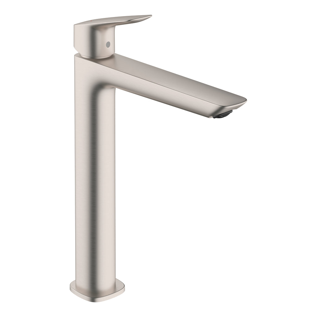 HANSGROHE 71258821 Logis Fine Single-Hole Faucet 240, 1.2 GPM - Brushed Nickel