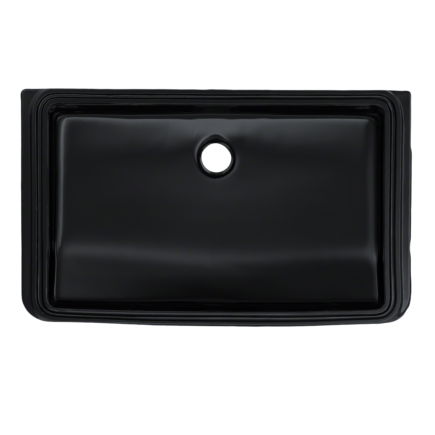 TOTO LT191#51 Rectangular Undermount Bathroom Sink , Ebony