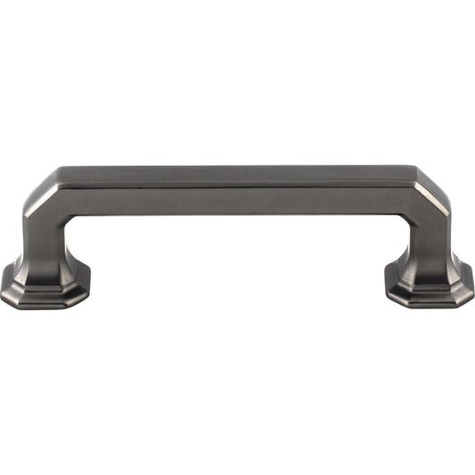 TOP KNOBS TK287AG Emerald 3 3/4" Center to Center Bar Pull - Ash Gray