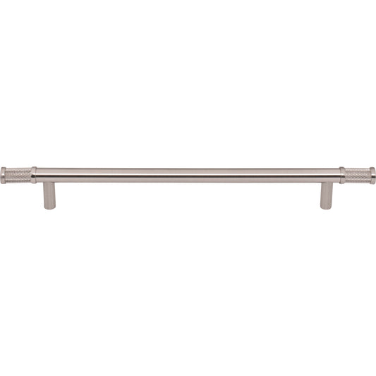 TOP KNOBS TK3236BSN Burnham 8 13/16" Center to Center Bar Pull - Brushed Satin Nickel