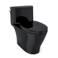 TOTO MS642124CEF#51 Nexus One-Piece Elongated 1.28 GPF Universal Height Toilet with SS124 SoftClose Seat , Ebony