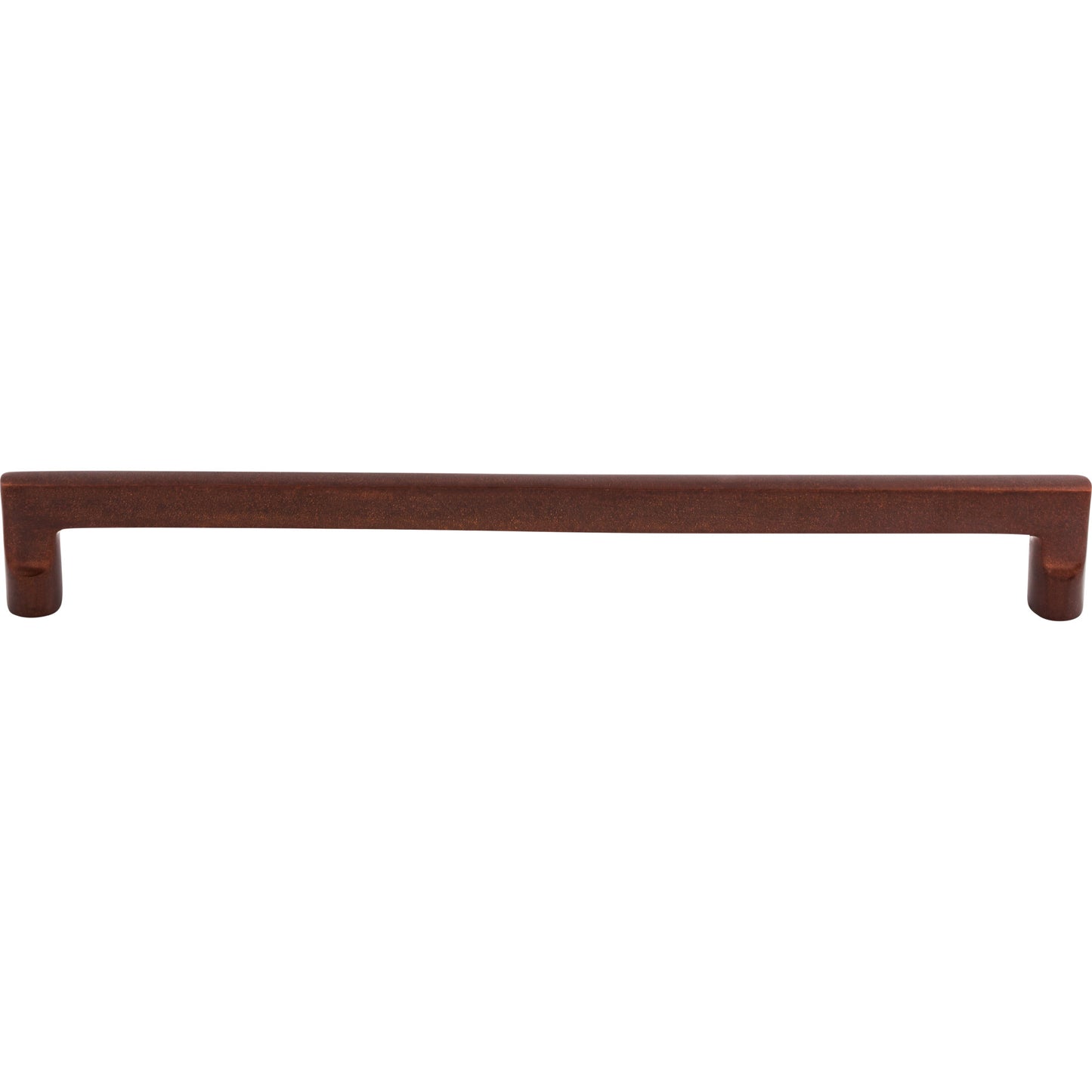 TOP KNOBS M1383 Aspen Flat Sided 18" Center to Center Appliance Pull - Mahogany Bronze