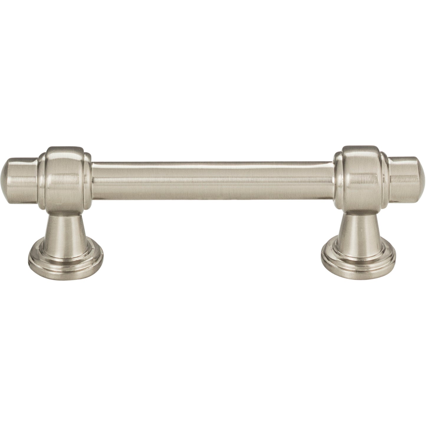 ATLAS 314-BRN Bronte 3" Center to Center Bar Pull - Brushed Nickel