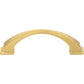 JEFFREY ALEXANDER 944-96BG Roman 96 mm Center-to-Center Arch Pull - Brushed Gold