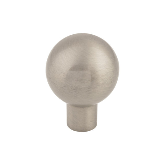 TOP KNOBS TK760BSN Brookline 7/8" Diameter Round Knob - Brushed Satin Nickel