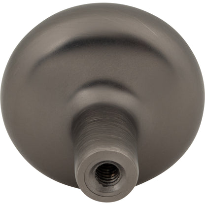JEFFREY ALEXANDER 329BNBDL Loxley 1-1/4" Diameter Mushroom Knob - Brushed Pewter