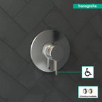 HANSGROHE 04233000 Ecostat Pressure Balance Trim S - Chrome
